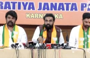 ವಾಲ್ಮೀಕಿ ನಿಗಮದಲ್ಲಿ ಹಣಕಾಸು ಅವ್ಯವಹಾರ ಪ್ರಕರಣ; ಬೆಂಗಳೂರಿನಲ್ಲಿ ಮಾಜಿ ಸಚಿವ ಬಿ. ಶ್ರೀರಾಮುಲು ಸುದ್ದಿಗೋಷ್ಠಿ