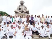 ವಾಲ್ಮೀಕಿ ನಿಗಮದ ಹಣ ಅಕ್ರಮ ವರ್ಗಾವಣೆ ಪ್ರಕರಣ; ಮಾಜಿ ಸಚಿವ ನಾಗೇಂದ್ರ,ಸಿಎಂ ,ಡಿಸಿಎಂ ಹೆಸರು ಹೇಳುವಂತೆ ಎಂಡಿ ಕಲ್ಲೇಶ್ ಗೆ ಇಡಿ ಒತ್ತಡ ಆರೋಪ; ಕಾಂಗ್ರೆಸ್ ಶಾಸಕರಿಂದ ವಿಧಾನಸೌಧದಲ್ಲಿ ಪ್ರತಿಭಟನೆ