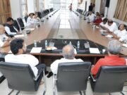 ಬೆಂಗಳೂರಿನಿಂದ ಮೈಸೂರಿಗೆ ಪಾದಯಾತ್ರೆ ಹಿನ್ನೆಲೆ; ಜೆಡಿಎಸ್ ಕಚೇರಿಯಲ್ಲಿ ಕೋರ್ ಕಮಿಟಿ ಸಭೆ