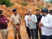 ಹಾಸನ ; ಶಿರಾಡಿಘಾಟ್ ನ ದೊಡ್ಡತಪ್ಲು ಬಳಿ ಗುಡ್ಡ ಕುಸಿತ ಪ್ರಕರಣ; ಸ್ಥಳ ಪರಿಶೀಲನೆ ನಡೆಸಿದ ಕಂದಾಯ ಸಚಿವ ಕೃಷ್ಣ ಭೈರೇಗೌಡ