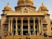 ನಾಳೆಯಿಂದ ವಿಧಾನಮಂಡಲ ಅಧಿವೇಶನ ಹಿನ್ನೆಲೆ ; ವಿಧಾನ ಸೌಧದ ಕೆಂಗಲ್ ಗೇಟ್ ಗೆ ಹೊಸ ಲುಕ್