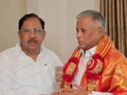 ತುಮಕೂರಿನಲ್ಲಿ ಕೇಂದ್ರ ಸಚಿವ ವಿ ಸೋಮಣ್ಣ ಕಚೇರಿಗೆ ನೀಡಿದ್ದ ಕಟ್ಟಡ ವಾಪಸ್ ಪ್ರಕರಣ;ಗೃಹ ಸಚಿವ ಪರಮೇಶ್ವರ್ ನಿವಾಸಕ್ಕೆ ಕೇಂದ್ರ ಸಚಿವ ವಿ ಸೋಮಣ್ಣ ಭೇಟಿ