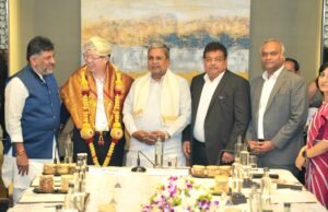 ಫಾಕ್ಸ್ಕಾನ್ ಸಂಸ್ಥೆಯ ಚೇರ್ಮನ್ ಯಂಗ್ ಲಿಯು ರನ್ನು ಭೇಟಿಯಾದ ಸಿಎಂ; ಹಲವು ವಿಚಾರಗಳ ಬಗ್ಗೆ ಚರ್ಚೆ