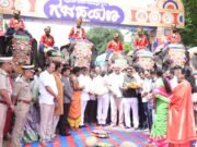 ಮೈಸೂರಿಗೆ ಆಗಮಿಸಿದ ದಸರಾ ಗಜಪಡೆ: ಆನೆಗಳಿಗೆ ವಿಮೆ ಮಾಡಿಸಿದ ಅರಣ್ಯ ಇಲಾಖೆ