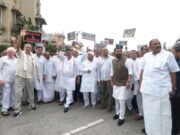 ಡಿಸಿಎಂ ಡಿಕೆ ಶಿವಕುಮಾರ್ ನೇತೃತ್ವದಲ್ಲಿ ಕಾಂಗ್ರೆಸ್ ನಾಯಕರಿಂದ ರಾಜಭವನ ಚಲೋ