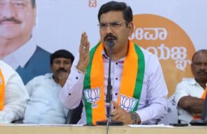 ಸಚಿವ ಸತೀಶ್ ಜಾರಕಿಹೊಳಿ ಭೇಟಿ ಮಾಡಿದ ಬಿಜೆಪಿ ರಾಜ್ಯಾಧ್ಯಕ್ಷ ವಿಜಯೇಂದ್ರ