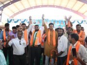 ಭರತ್ ಬೊಮ್ಮಾಯಿ ಪರವಾಗಿ ತಡಸ್ ಗ್ರಾಮದಲ್ಲಿ ಸಂಸದ ತೇಜಸ್ವಿ ಸೂರ್ಯ ಪ್ರಚಾರ