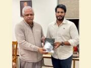 ಬಿಜೆಪಿ ರಾಷ್ಟ್ರೀಯ ಸಂಘಟನಾ ಕಾರ್ಯದರ್ಶಿ ಸಂತೋಷ್ ಜೀ ಅವರನ್ನು ಭೇಟಿಯಾದ ನಿಖಿಲ್ ಕುಮಾರಸ್ವಾಮಿ