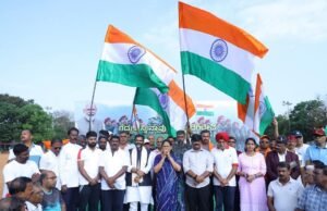 ಬೆಂಗಳೂರಿನಲ್ಲಿ ಭಾರತೀಯ ಸೈನಿಕರ ಪರ ಬಿಜೆಪಿಯಿಂದ ತಿರಂಗಾ ಯಾತ್ರೆ