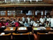 ಅಬಕಾರಿ ಸಚಿವ ಆರ್.ಬಿ. ತಿಮ್ಮಾಪುರ ರಾಜೀನಾಮೆಗೆ ಒತ್ತಾಯಿಸಿ ವಿಪಕ್ಷಗಳಿಂದ ಅಹೋರಾತ್ರಿ ಧರಣಿ