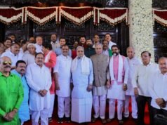 ವಿಧಾನಸೌಧದಲ್ಲಿ ನವೀಕೃತ ಪ್ರವೇಶ ದ್ವಾರದ ಉದ್ಘಾಟನೆ