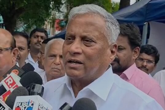 ಪ್ರಧಾನಿ ನರೇಂದ್ರ ಮೋದಿ ಮಿತವ್ಯಯದ ಕರೆ ಹಿನ್ನಲೆ; ಬೆಂಗಾವಲು ಕಡಿತಗೊಳಿಸಿದ ಕೇಂದ್ರ ಸಚಿವ ವಿ. ಸೋಮಣ್ಣ